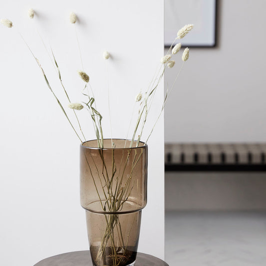 Chazia Vase Brown