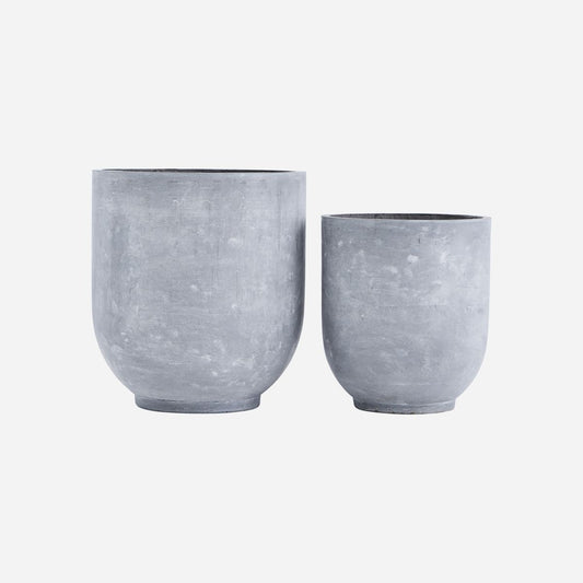 House Doctor Planter Gard Grey