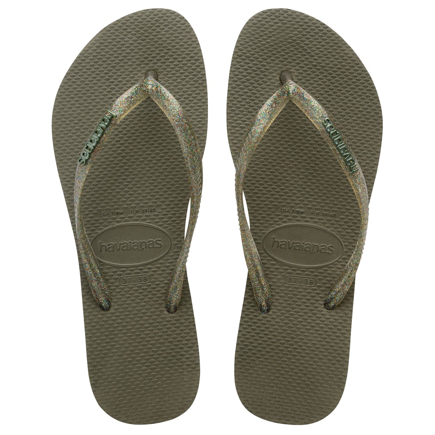 Havaianas Slim Logo Metallic