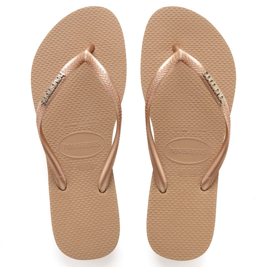 Havaianas Slim Logo Metallic
