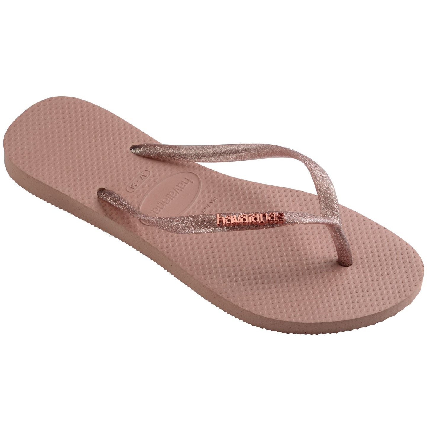 Havaianas Slim Logo Metallic