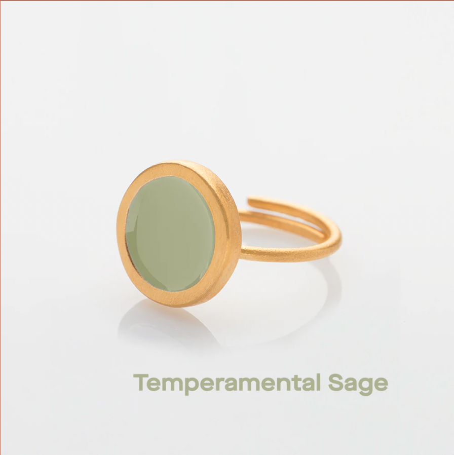 Palette Small Ring (Brass)