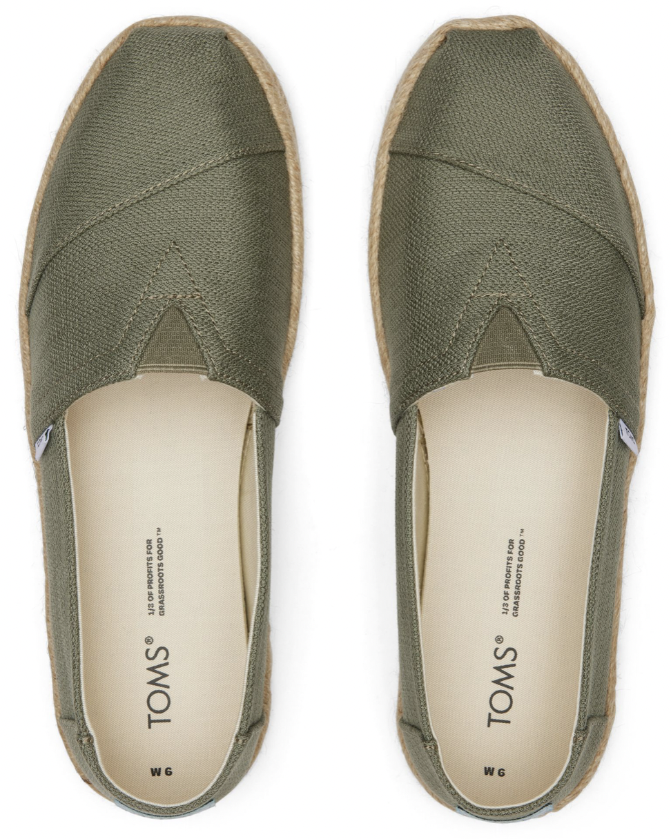 TOMS Refibra Tencel Textured Woven Alpargata Rope