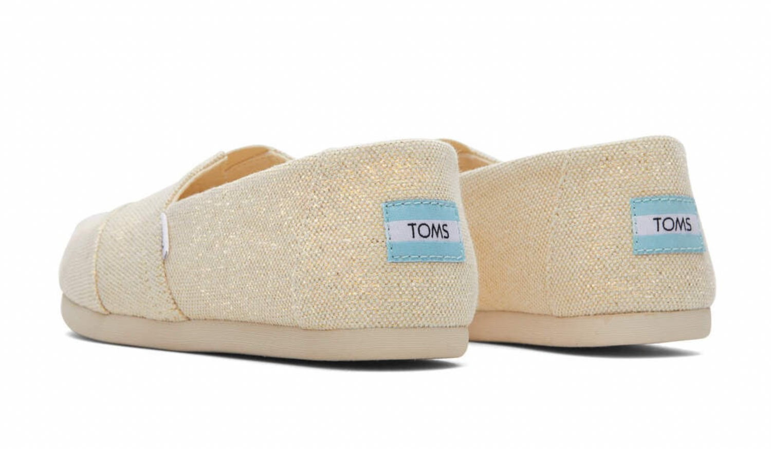Toms metallic burlap hotsell
