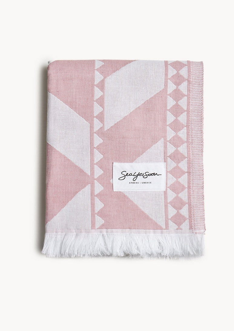 Andalucia Jacquard Dusty Pink