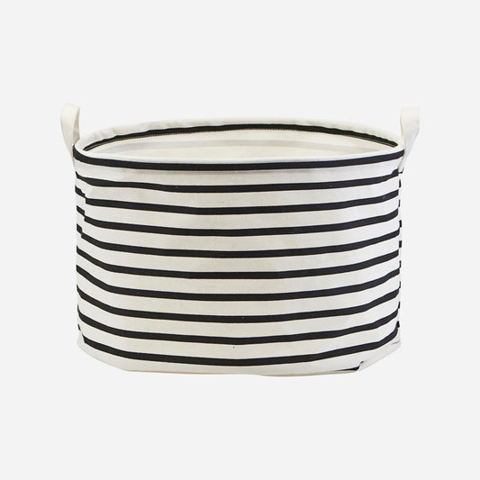 House Doctor Storage Stripes B&W
