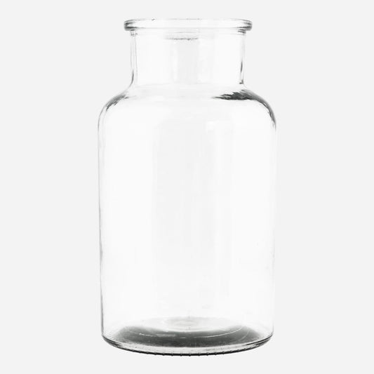 House Doctor Jar Vase Clear